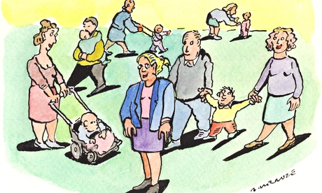 childless woman illustration andrzej krauze