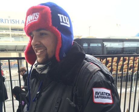 Aviation Safeguards coat Gian Lopez