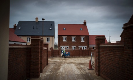 Housing under construction Bicester
