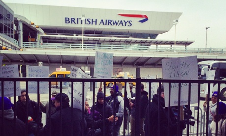 British airways strike John F Kennedy Airport