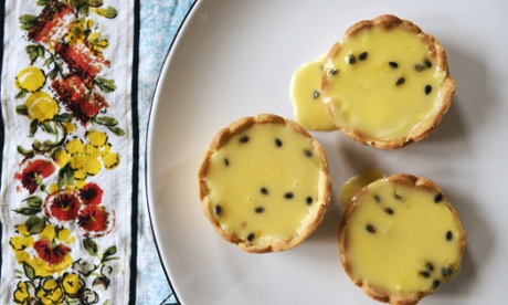 Pick passion fruits that are firm. 