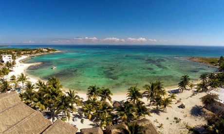 Paamul beach, Playa del Carmen.