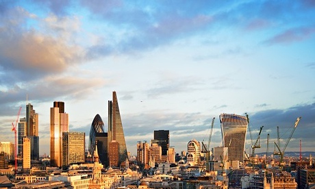The City of London skyline