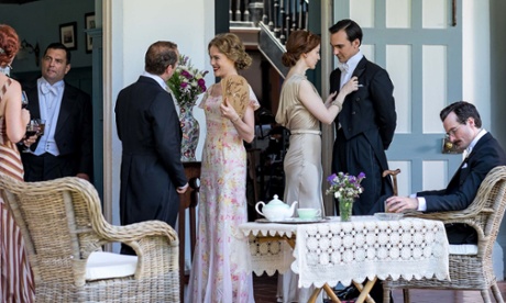 Alice, Madeleine, Ralph and Eugene in Indian Summers