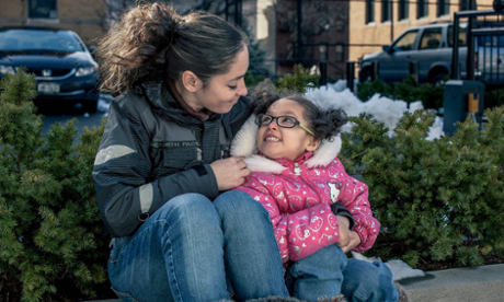 Maria Caraballo and daughter