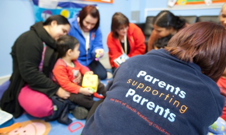 Parental 'mentors' at Sure Start's Whitley Childrens Centre, Reading