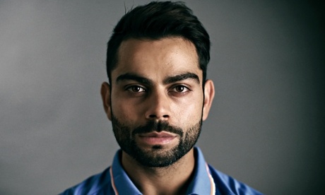 A very serious Virat Kohli.