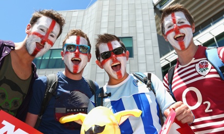 Is there something a little tragic about adults painting their faces? Perhaps. (Robert Cianflone/Getty)