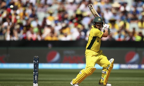 Aaron Finch is hitting them beautifully at the MCG (Ryan Pierse/Getty Images)