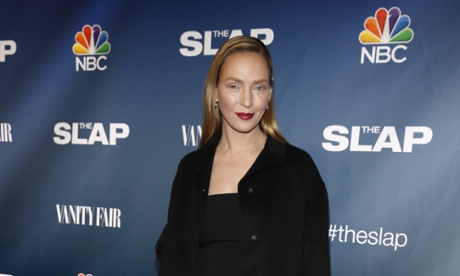 Uma Thurman. The new look: it's just make-up.
