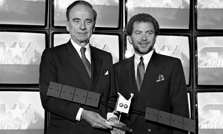 Sky meets Amstrad, 1988. Photograph: PA Archive