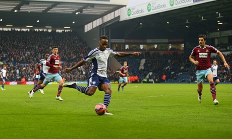 Saido Berahino puts the Baggies into the quarter-finals.