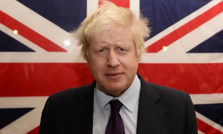The London mayor Boris Johnson at a reception and dinner in New York.
