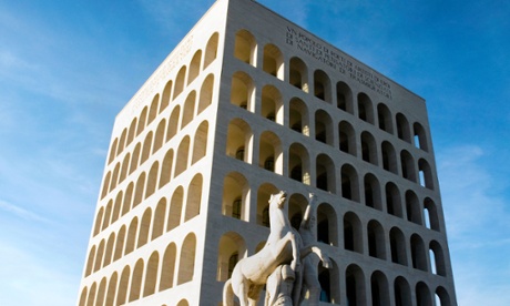 Palazzo della Civiltà del Lavoro or Square Colosseum