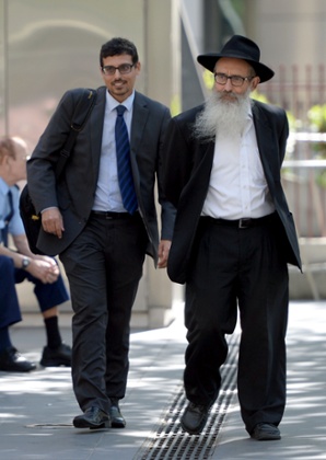 Manny Waks and father Zephaniah