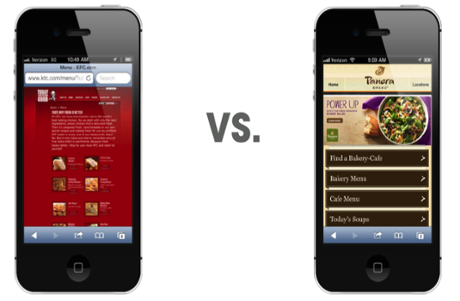 xAd comparison screen