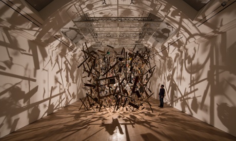 Cornelia Parker's  Cold Dark Matter: An Exploded View, on show at the revamped Whitworth Gallery in Manchester
