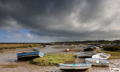Boats at Morston Quay, Norfolk