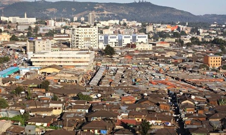 The Merkato in Addis Ababa, Ethiopia