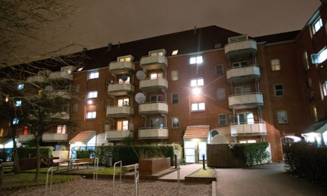 An apartment where Hussein is believed to have lived.