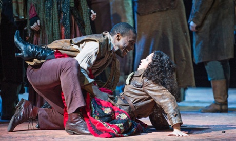Noah Stewartand Rachael Lloyd in Carmen at Royal Albert Hall, 2013.