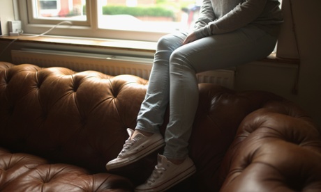 An anonymous teenage girl