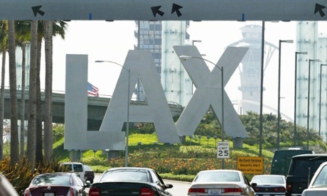 LAX airport in Los Angeles
