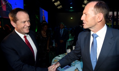 bill shorten and tony abbott