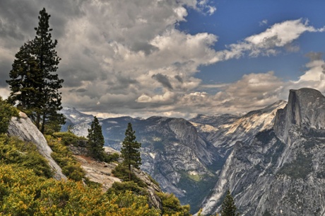 Bridalveil Creek and Equestrian and Group Camp Yosemite National Park, California