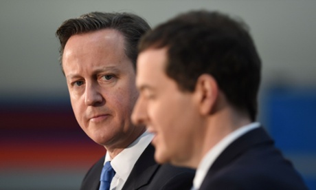 Prime Minister David Cameron and Chancellor George Osborne.