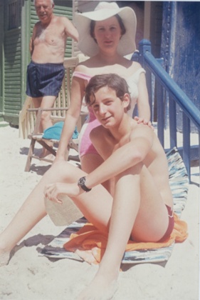 Roger Cohen  with his mother, June 