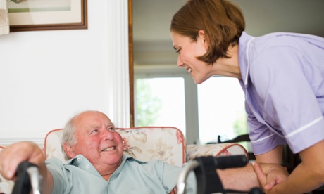 ‘If you’re progressing somebody through the ranks then they remain familiar to the resident.’ Janet Gilder, care home manager.