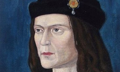 A painting depicting King Richard III.