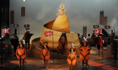 Kate Miller-Heidke and the cast of The Rabbits