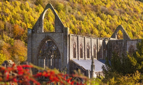 Tintern Abbey, Wye valley.