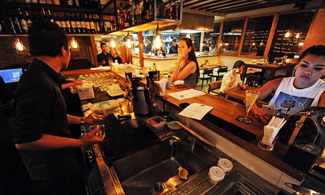 Japanese restaurant Gekko.