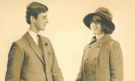 Maureen and Graham on their wedding day