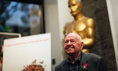 The late Mickey Rooney, celebrated in this year's Oscars ceremony, pictured in 2012