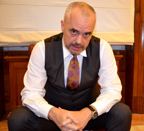 Edi Rama, prime minister of Albania
