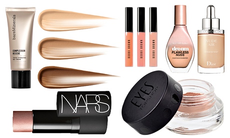 selection of almost-there make-up