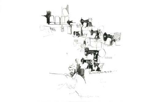 It will cost you 4000AFN (£45) to buy an electric sewing machine from Hajji Mirwais in Herat. He says he sells about 300 a year.