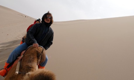 John Fusco on the Silk Road, this time on a camel
