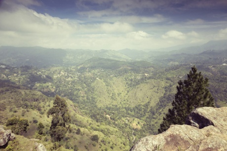 A view of Ella, Uva province, Sri Lanka.