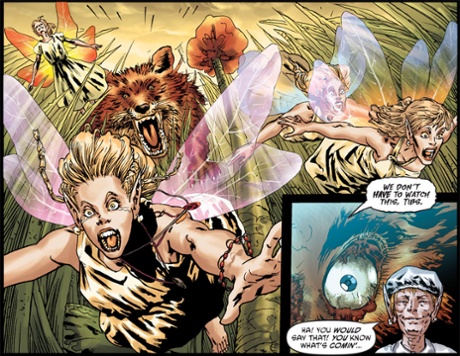 Disenchanted, a webcomic by 2000AD and X-Men: Legacy writer Si Spurrier and Night of the Living Dead artist German Erramouspe.