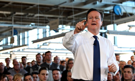 David Cameron visit to Rolls Royce - West Sussex