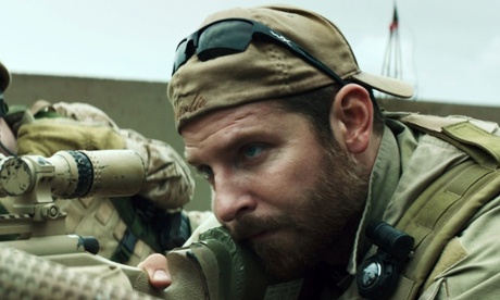Bradley Cooper in American Sniper.