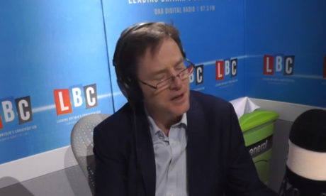 Nick Clegg on call Clegg