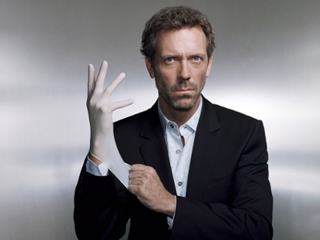 Dr Gregory House House starring Hugh Laurie