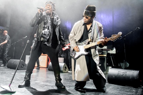 D’Angelo and Jesse Johnson at the O2 Academy Birmingham.