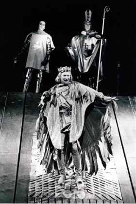 Alan Howard in Richard II at RSC Stratford.